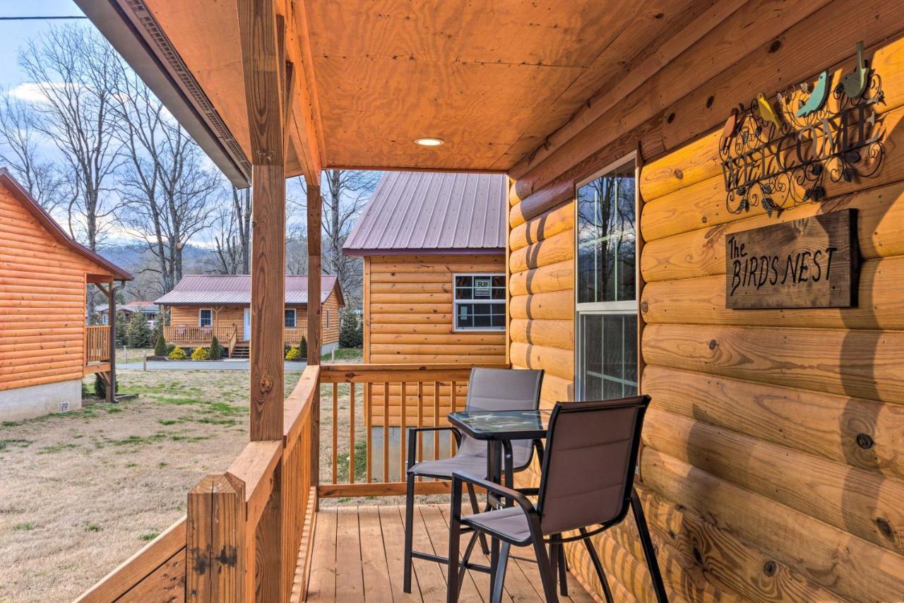 Birds Nest At Ela Camp A Hidden Gem Of Bryson! Villa Bryson City Exterior photo