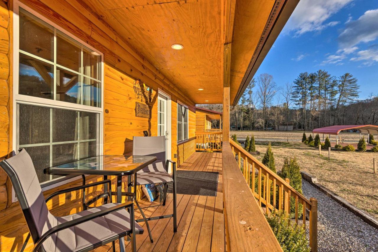 Birds Nest At Ela Camp A Hidden Gem Of Bryson! Villa Bryson City Exterior photo